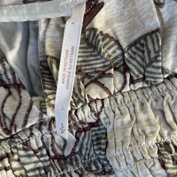 New Free People Morning Sun Flowing Frill Skirt and top set - Picture 6 of 7